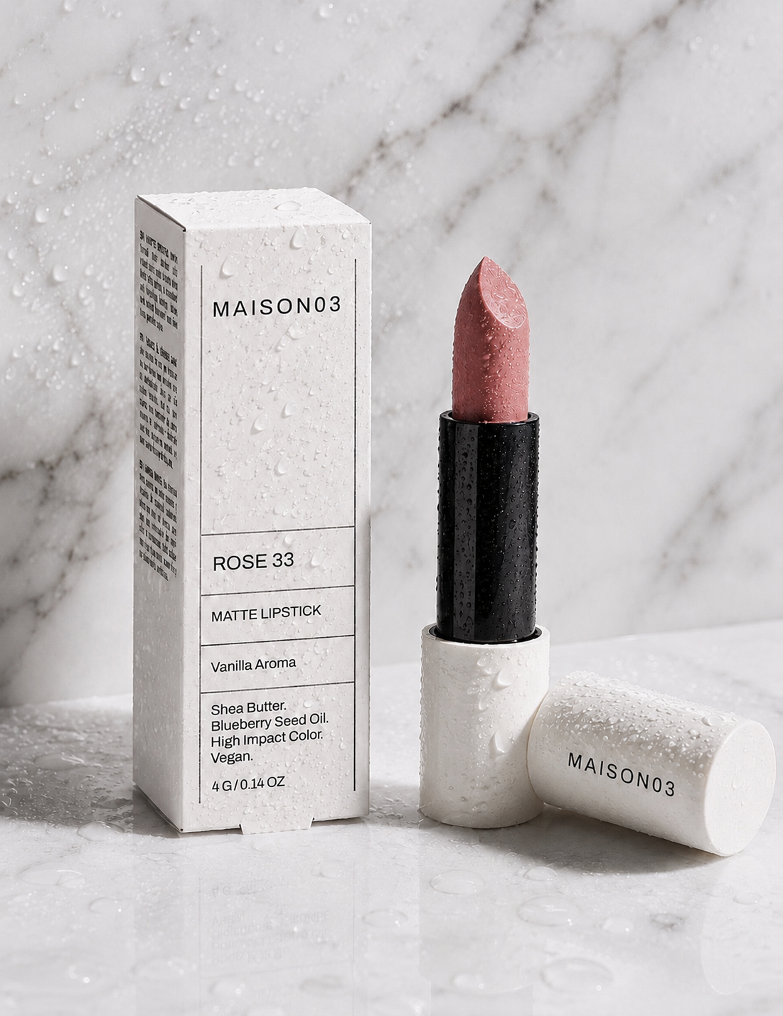 ROSE 33 Matte Vanille Lipstick