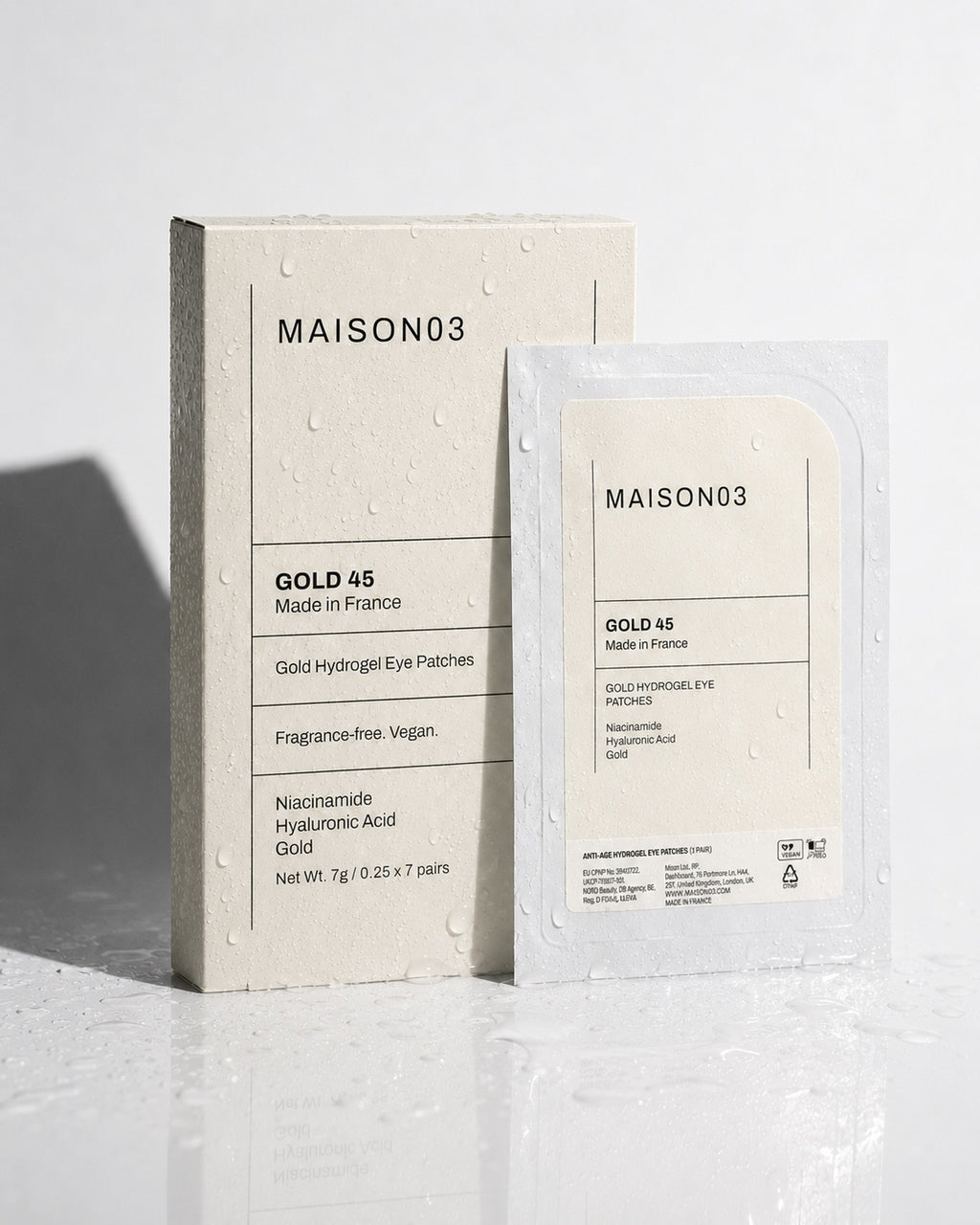 GOLD 45 Hydrogel Eye Patches