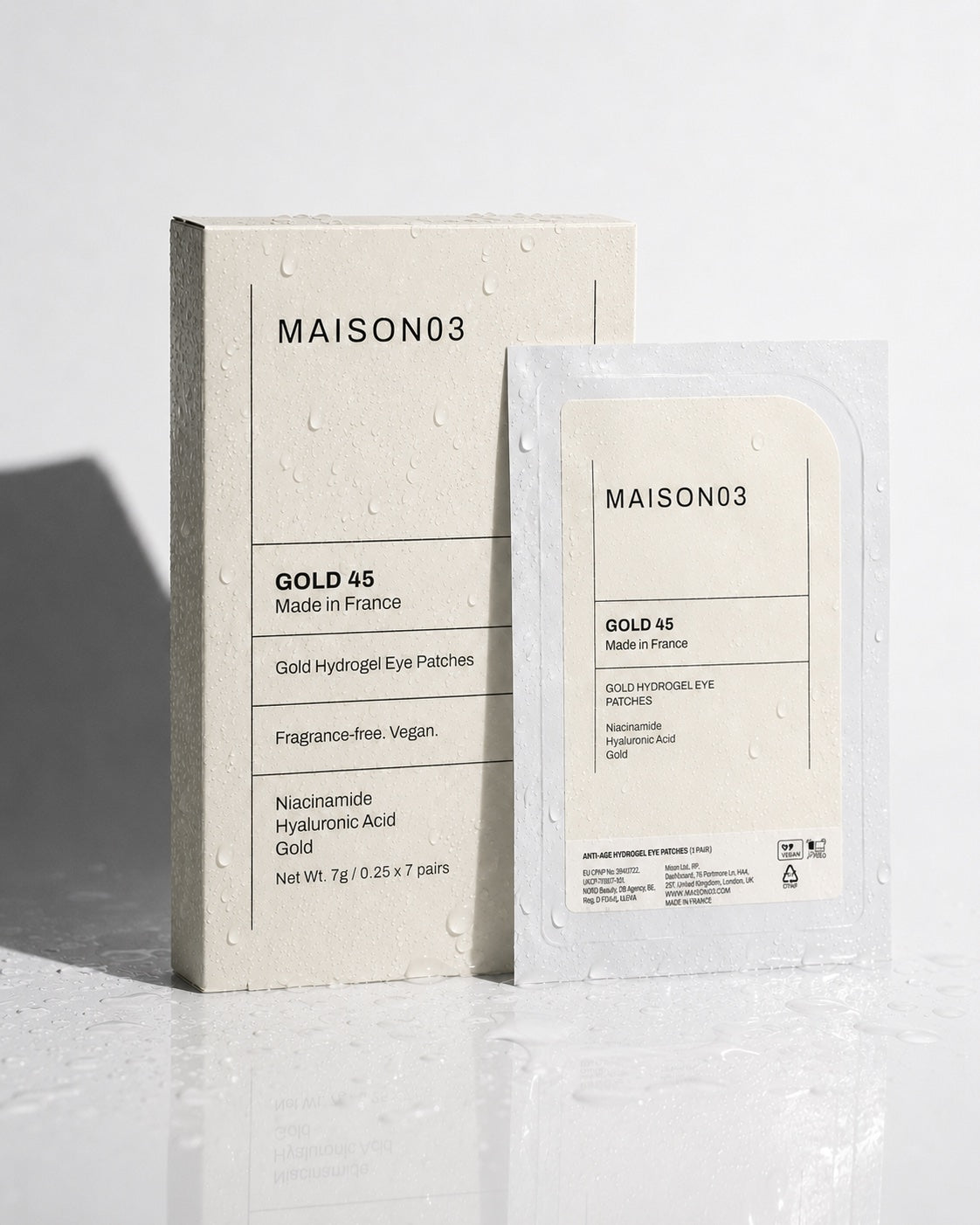 GOLD 45 Hydrogel Eye Patches