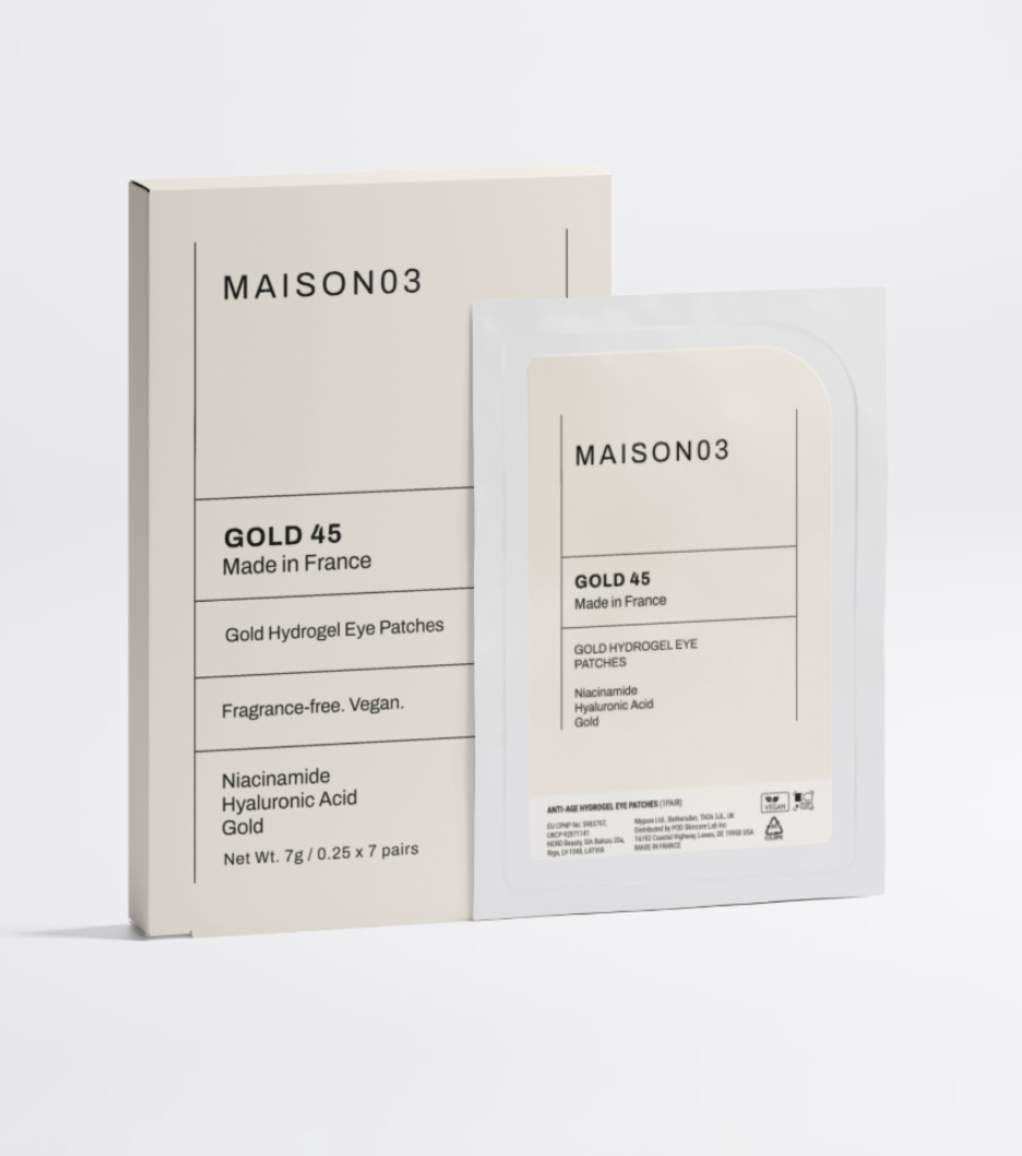 GOLD 45 Hydrogel Eye Patches