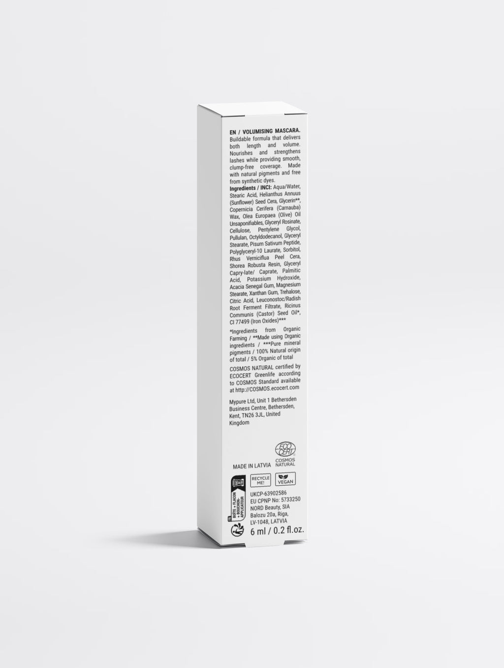 NOIR 01 Peptide Mascara
